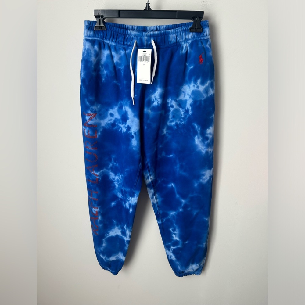 Polo Ralph Lauren Blue Tie Dye Joggers pants
